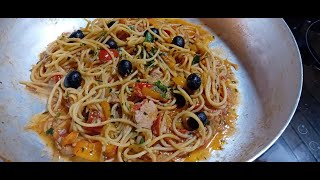 Spaghetti al Tonno ecco una ricetta gustosa spaghetti tonno [upl. by Letitia941]