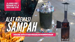 Alat Kremasi Sampah Tempat Pembakaran Sampah Terbaik Minimalis dan Efektif [upl. by Adle]