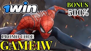 1WIN  Enter promo code GAME1W for a maximum bonus of 500 [upl. by Carleen296]