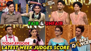 New Judges Score 28 September Result of India Best Dancer Season 4 Today Episode  IBD Season 4 [upl. by Kendry]