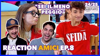 Allieva DISPREZZA gli Sfidanti Reaction Amici ep8 [upl. by Corrinne]