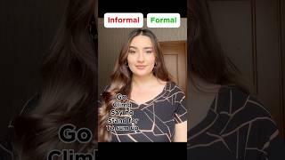 Informal vs Formal english learnenglish vocabulary language englishteacher [upl. by Xanthus]