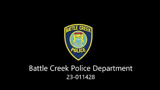 Battle Creek Police  Footage related to Baymont fightcar chase 11252023 [upl. by Leopoldine108]