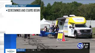 13 ABC UToledo Health Rolls out Mobile Health Clinic [upl. by Nohsreg]