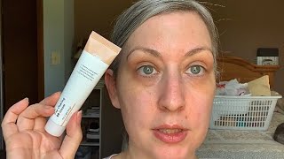 Purito Cica Clearing BB Cream review demo first impression over 40 makeup [upl. by Lenci]