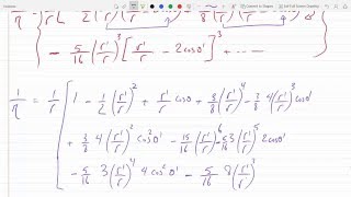 Multipole expansion of a non uniform charge density in spherical coordinates [upl. by Denby271]