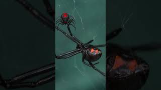 The DEADLY Black Widow  5 Facts  Educational [upl. by Gadmon432]