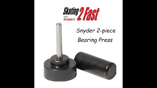 Snyder 2Piece Bearing Press [upl. by Lorac]