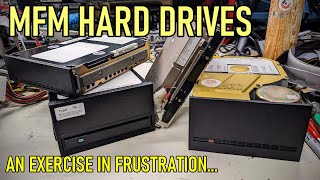 I ran into so many issues while testing these MFM hard drives [upl. by Llehsyar]