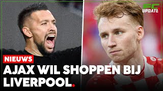 Ajax wil shoppen bij Liverpool Veerman open voor transfer  FCUpdate News [upl. by Carson20]