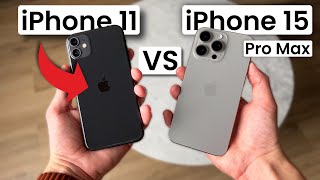 iPhone 15 Pro Max vs iPhone 11 Review  Time to Upgrade [upl. by Prasad]