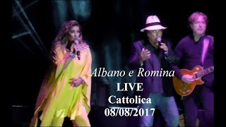 Albano e Romina LIVE medley  08082017 Cattolica [upl. by Buote910]