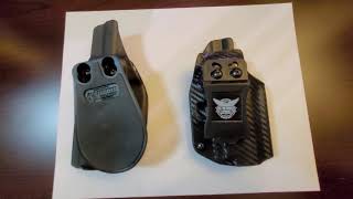 Vedder Holster Vs We the People Holster for Sig Sauer P365X with romeozero [upl. by Rednal474]