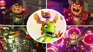 Yooka Laylee and the impossible Lair  All Bosses amp Ending [upl. by Chernow]