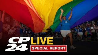 CP24 LIVE 2024 Toronto Pride Parade [upl. by Patric]