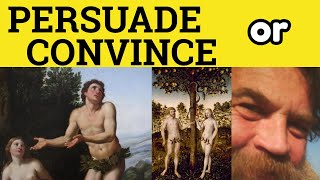 Convince Vs Persuade  Convince and Persuade Meanng  Difference  ESL British English Pronunciation [upl. by Aliuqa]