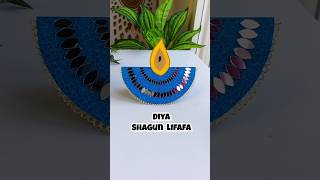 Ep2 of Khushi Ke Lifafe  Diya Envelope from Shadi card diy diwali [upl. by Karas]