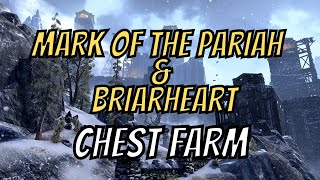 ESO  How to Farm Pariah amp Briarheart  30 Chests in 8 minutes [upl. by Utter132]