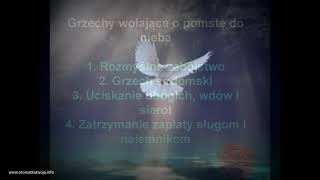 quotGrzechy wołające o pomstę do niebaquot z cyklu pogadanki okolicznościowe ksiądz Krzysztof Sochacki [upl. by Bettye]