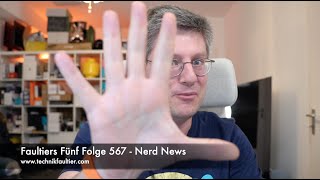 Faultiers Fünf Folge 567  Nerd News [upl. by Lairea266]