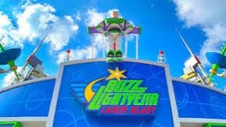 Buzz Lightyear Astro Blasters Disneyland buzzlightyear disneyland california [upl. by Eislrahc]