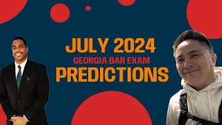 Bar Exam Drills Podcast  Ep 018  July 2024 Georgia Bar Exam Essay Predictions [upl. by Easlehc]