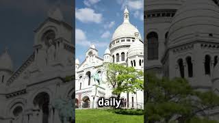 Discover the Stunning SacréCœur Basilica in Montmartre Paris ⛪✨ triptipdaily travel facts [upl. by Dulcia371]