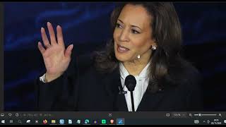 Le doigt de Kamala Harris très révélateur  Elle ne sera pas lElue [upl. by Nonnad]