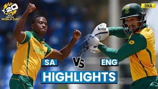 ENG Vs SA Highlights South Africa Beat England By 7 Runs In A Thriller Match I T20 WC 2024 [upl. by Bink]