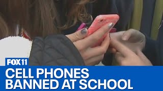 Californias largest school district bans cell phone use during school hours [upl. by O'Connell904]