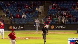 ABL2425  Royals prospect Brennon McNair destroys his first ABL homer [upl. by Bouchard]