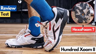 Hundred Xoom II Badminton Shoes Test and Review [upl. by Auqenaj266]