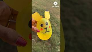 Balloon craft idea creative craft idea youtubeshorts trending viralvideo craft [upl. by Nilra]