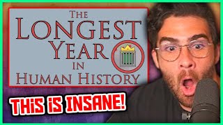 The Longest Year in Human History 46 BC  Hasanabi Reacts to Historia Civilis [upl. by Sirah]