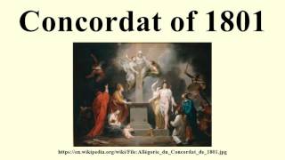 Concordat of 1801 [upl. by Ennoira]