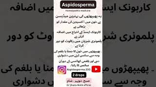 Aspidosperma homeopathic medicine for asthma drshaziamalik [upl. by Hector304]