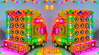 New Ganesh Puja Gauri Navratri Durga Kaali Maiya Big Dj Trolley  Light Dj Truck Radha Krishna Puja [upl. by Aneris]