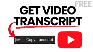 How To Get Transcript From YouTube Video YouTube Videos to Text Full Guide [upl. by Sandi]