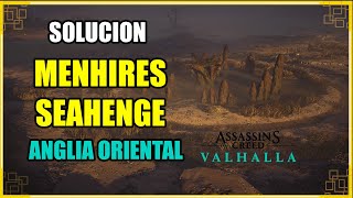 Solución Menhires de Seahenge Anglia Oriental  Assassins Creed Valhalla [upl. by Adar91]