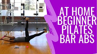 Beginner Ab Workout with Pilates Bar [upl. by Acinot541]