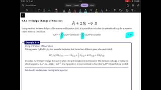 Calculating Enthalpy and The Predictive Power of Thermodynamics [upl. by Beacham]