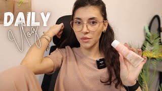 Daily Vlog  Testez BB cream Eveline  Schimb gutierele si despre aparatul dentar INVIZIBIL 🥹 [upl. by Tlevesor25]