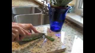 How To Use Fresh Aloe Vera for Skin Care [upl. by Akired795]