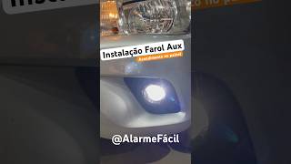 Instalação Farol Aux Hilux 2019 Com Acendimento no Painel  ✅ hilux shorts [upl. by Tana]