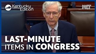 United States Senate Wrapping Up Lame Duck Session  Kentucky Edition  KET [upl. by Bridges997]