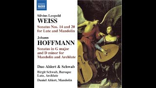 Silvius Leopold Weiss 16871750  Weiss  Hoffmann quotSonatas for ArchLute and Mandolinquot [upl. by Sudaorb]