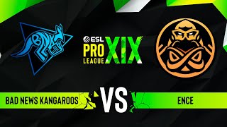 Bad News Kangaroos vs ENCE  Map 1 Vertigo  ESL Pro League Season 19  Group C [upl. by Inalak]