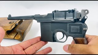 9mm Mauser C96 Broomhandle Refurbished by Federal Ordinance [upl. by Onifled]