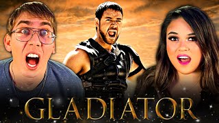 GLADIATOR 2000 MOVIE REACTION  ARE YOU NOT ENTERTAINED First Time Watching Movie Review [upl. by Nevur]