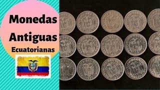 COLECCIÓN DE MONEDAS ANTIGUAS DEL ECUADOR 🇪🇨🇪🇨🇪🇨 [upl. by Lorsung]